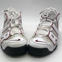 Large View Nike Air More Uptempo 96 Bulls White Red Mens Shoes FB1380-100 US 11