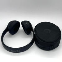 Large View Beats by Dr. Dre Solo3 Wireless On-Ear Headphones Matte Black with Case