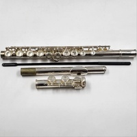 Fontaine Alto Flute Silver Finish with Hard Case Quality Student Model