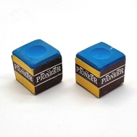 Large View Aramith 1 7/8 Inch Pool Ball Set with Pioneer Chalks Billiard Set