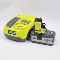 Large View Ryobi 18V ONE+ 25cm/30cm Line Trimmer OLT1830 Autofeed String Head 4.0Ah Battery