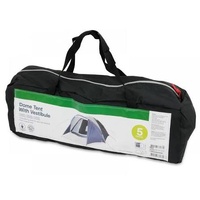 Large View Anko 5 Person Dome Tent with Vestibule 1.6m High Removable Fly Sheet