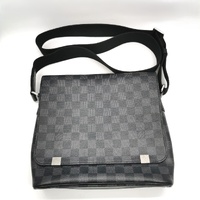 Louis Vuitton Damier Graphite Messenger Bag Men's Crossbody Authentic