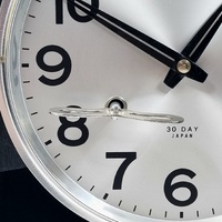 Seiko 30 Day Winding Wall Clock Striking Day Date Calendar Vintage