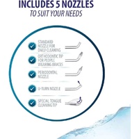 Piksters HydroPik Mini Water Flosser Cordless Portable Dental Oral Care