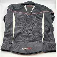 Motodry Airblade Pro Waterproof Mesh Motorcycle Jacket Black Size XL