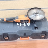 AEG WS22-230 2200W 230mm Corded Angle Grinder with Carry Case