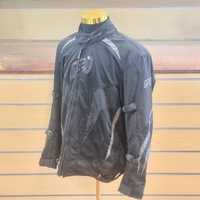 RJays All Seasons STOUT-1 Motorcycle Jacket Size XL-3XL Mesh Reflective