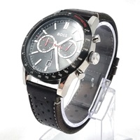 Hugo Boss Allure Chrono Black Dial Mens Watch HB.449.1.34.3673 5 ATM