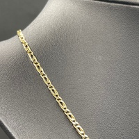 Unisex 14ct Yellow Gold Birdseye Link Necklace