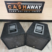 Yamaha A12 12 inch High Power Passive PA Speaker Cabinet Pair 300W 600W Max