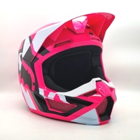 FOX V1 Lux Youth Motocross Helmet XS Pink Shield MIPS Dirt Bike Kids