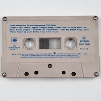 Top Gun 1986 Original Soundtrack Cassette Tape Vintage Movie Music