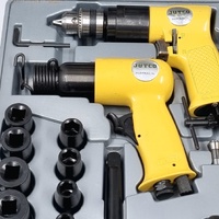 Jutco 40 Piece Air Tool Kit with Case Air Hammer Drill Impact Wrench