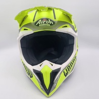 Airoh Wraap Broken Off Road Motocross Helmet Yellow Matte Size Medium