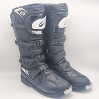 O'Neal 2017 MX Rider Pro Boots Black Size 10 US EU 43 Motocross