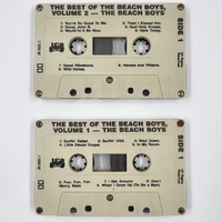 The Best Of The Beach Boys 2XLP Cassette Set Vol 1 and 2 Classic Hits