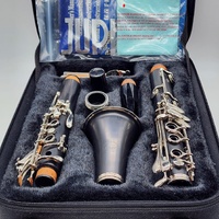 Jupiter JCL-631-II Clarinet with Case and Polishing Kit Student Beginner
