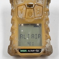 MSA Altair 4X Gas Detector Rev 2.03 Multigas with 2 Chargers and Flow Gauge