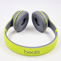 Beats by Dr. Dre Solo2 Wireless On-Ear Headphones Shock Yellow with Case