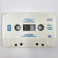 Queen Live Magic Cassette Tape Vintage 1986 Rare Rock Concert Tape