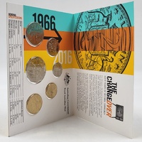 2016 RAM 6 Coin UNC Set 50th Decimal Changeover 5c-$2 Uncirculated