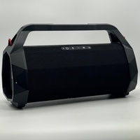 Monster Boombox Bluetooth Speaker MT-BBS04 Black IP66 Waterproof USB-C