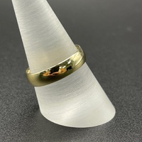 Unisex 9ct Yellow Gold Plain Wedding Band Ring