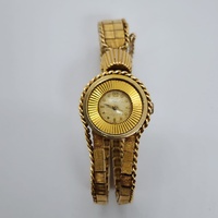 Carlto 17 Jewel 14k Gold Ladies Bracelet Vintage Watch Circa 1940s 1960s