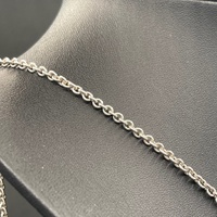 Ladies 925 Sterling Silver Belcher Link Thomas Sabo Necklace