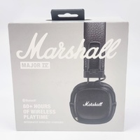Marshall Major IV On-Ear Bluetooth Wireless Headphones Black 80+ Hours