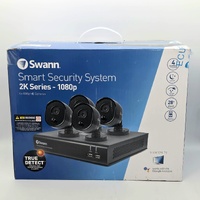 Swann Smart Security System 2K Series 4x 1080p HD Cameras SWDVK-444804BV