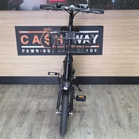 Estate Electric Folding E-Bike EST-EFLDBIKE14 with Kickstand and Basket