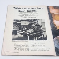 Australian Home Beautiful Magazine Jan 1976 Vintage Retro Mid Century Design