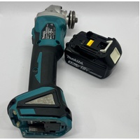 Makita DGA504 18V LXT 125mm Brushless Cordless Angle Grinder with 3.0Ah Battery