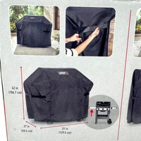 Weber Premium Grill Cover Spirit 400+ Series 4-Burner BBQ Outdoor Waterproof