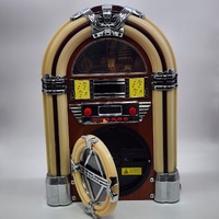 Signify Retro Mini Jukebox Model FWJB-003B CD FM Radio Bluetooth AUX