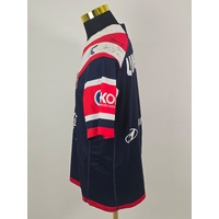 Sydney Roosters Signed Jersey Size L NRL Rugby League Autographed