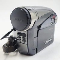 Hitachi DZ-HS500SW DVD/HDD Hybrid Camcorder with Accessories & Carry Bag – Handycam Video Camera