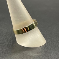 Mens 9ct Yellow Gold Signet Ring