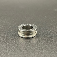 Unisex 925 Sterling Silver Open Circle Pendant