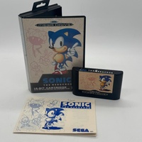 Sonic The Hedgehog Sega Mega Drive 16-Bit Cartridge Video Game