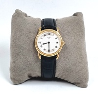 Rotary Gold Canterbury Ladies Quartz Watch LS05338/21 Black Leather Band