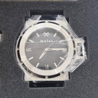 MATAI Genesis G4 Quartz Watch Silver Black Dial with Certificate of Authenticity