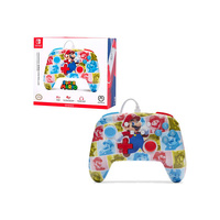 PowerA Enhanced Mario Hero Reel Wired Controller for Nintendo Switch