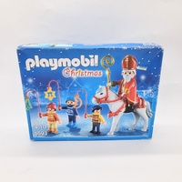 Playmobil Christmas Parade Set 5593 Holiday Building Set