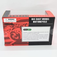 MSZ Metal Speed Zone 1:12 2023 Kawasaki Ninja 400 Diecast Model Motorcycle