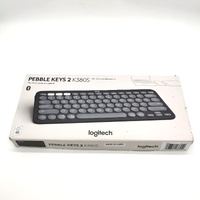 Logitech Pebble Keys 2 K380S Bluetooth Wireless Keyboard Graphite