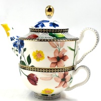 Maxwell & Williams Teas & Cs Contessa Tea For One Tea Set Porcelain Floral