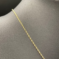 Ladies 9ct Yellow Gold Belcher Link Necklace